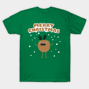 Funny Christmas Reindeer T-Shirt